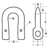 Kuplex Kuplers, Chain Rigging Component,  Lifting Chain Coupling Link drawing