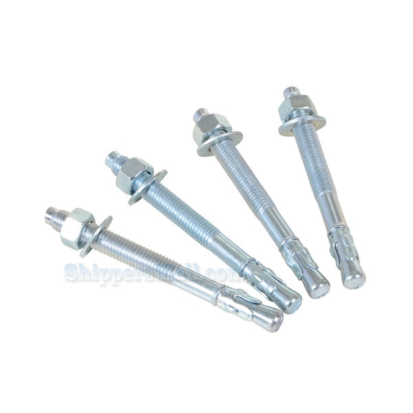 Concrete anchor bolts. 