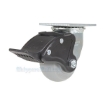Thermoplatic Rubber (Duratek) Casters with total brake CST-F34-4X2DK-SWTB1 a