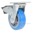 Polyurethane Casters with total brake: Model: CST-KB-6X2PUP-SWTB a