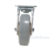 Rubber casters  swivel with total brake CST-KSM-6X2MR-SWTB a