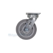 Casters, high-quality non-marking thermoplastic rubber, Model; CST-F40-DK-s