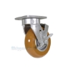 Premium Quality Casters for industrial use, high-quality polyurethane-elastomer casters, Model; CST-JKING-6X2-UL-SWB