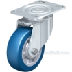 German made Industrial Caster, high quality non-marking polyurethane-elastomer (blue), Model; CST-ALH-6X2BESO-S
