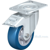 German made Industrial Caster, high quality non-marking polyurethane-elastomer (blue), Model; CST-ALH-6X2BESO-SWTB