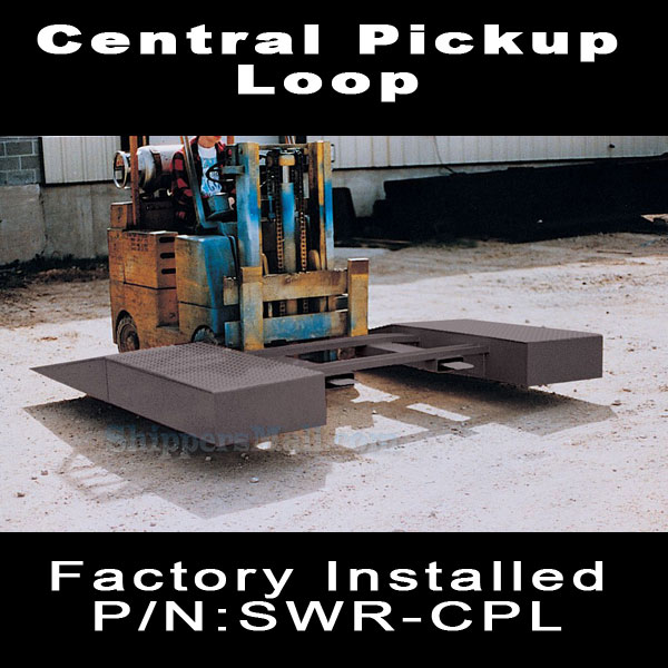 Steel wheel riser optional Pickup Loop, Model: SWR-CPL
