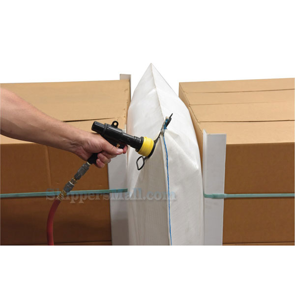 Dunnage bag air filled bag for separating cargo