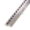 FE752-01-PD4 - Series L Medium Duty Track Angled & Mounting Holes, Alum, Natural, 100"