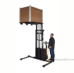 Double Mast Stacker with Powered Drive and Powered Lift 125" High e