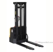 Double Mast Fully Powered Electric Stacker with Fixed Forks, Raises up to 118" High