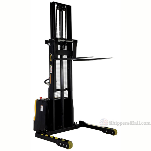 Double Mast Fully Powered Electric Stackers up to 125" High