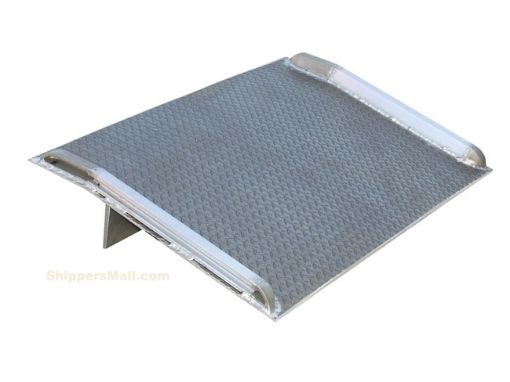 Picture of Aluminum Dock Board with Welded Curbs -7K Cap., 72" Wide