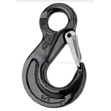 Show details for Eye Sling Hooks w/Latch (Grade 80) Picture of Eye Sling Hooks w/Latch (Grade 80)