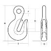 Picture of Accoloy Eye Grab Hook