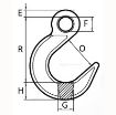 Picture of Peer-Lift Eye Foundry Hook (Grade 80)