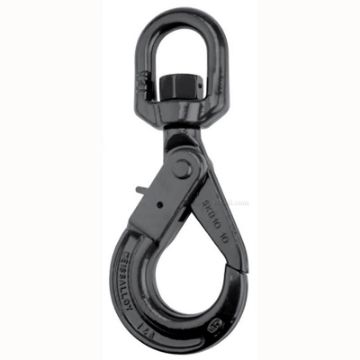 Show details for Peer-Lift Swivel Self-Locking Hook (Grade 80) Picture of Peer-Lift Swivel Self-Locking Hook (Grade 80)