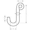 Picture of Standard Alloy Foundry Sorting Hooks - Short Version