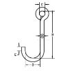 Picture of Standard Alloy J-Hooks Style C