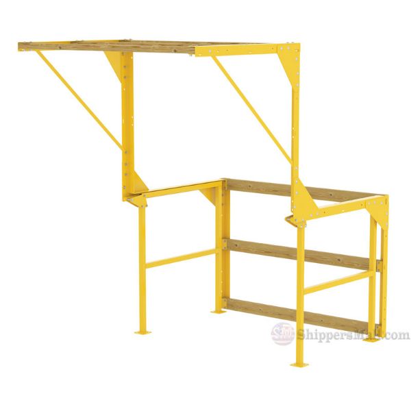 OSHA Required Mezzanine Safety Gate P/N: MEZZ-KD-88T-93D