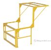 OSHA Required Mezzanine Safety Gate P/N: MEZZ-KD-88T-93D a