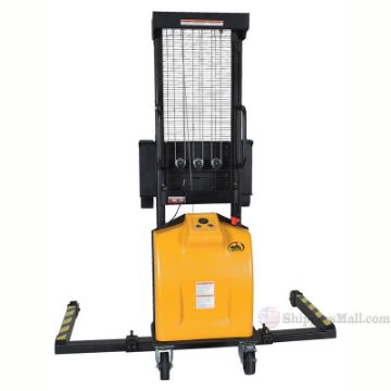 DC Powered  Winch Stacker / Adjustable Legs & Forks VWS-770-AA-DC b Electric Winch Stacker / Adjustable Legs & Forks - VWS-770-AA-DC b