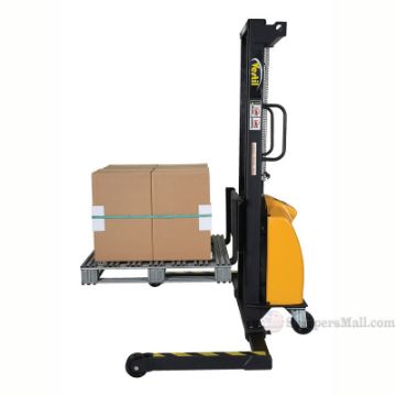 DC Powered  Winch Stacker / Adjustable Legs & Forks VWS-770-AA-DC c Electric Winch Stacker / Adjustable Legs & Forks - VWS-770-AA-DC c