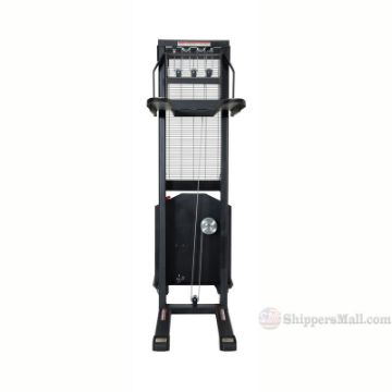 Electric Winch Stacker/ Fixed Forks Over Fixed Legs VWS-770-FF-DC b Electric Winch Stacker/ Fixed Forks Over Fixed Legs DC Powered - VWS-770-FF-DC b