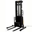 Stacker with Powered Lift - Adj Forks, Adj Legs, 137" Model: SL-137-AA a