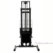 Stacker with Powered Lift - Adjustable Forks/ Adjustable Support Legs Forks Raise up to 150" SL-150-AA b