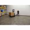 Powered Lift - Power Drive Stacker - Adjustable Forks/ Adjustable Support Legs Forks Raise up to 63", SL-63-AA-PTDS e