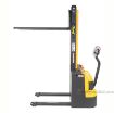 Narrow Mast Stacker with Powered Drive and Powered Lift 62" High, 2200 lb., Cap., 27" Forks d