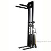 SL Series - Stacker with Powered Lift - Fixed Forks Over Fixed Support Legs / 118" H Model: SL-118-FF a
