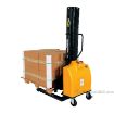 Narrow Mast Semi-Electric Stacker with Fixed Fork, 1500 lb. Capacity - SLNM15-63-FF f