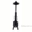 Narrow Mast Semi-Electric Stacker with Fixed Forks, Forks Raise up to 118" SLNM-118-FF c