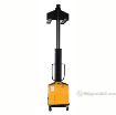 Narrow Mast Semi-Electric Stacker with Fixed Forks, Forks Raise up to 118" SLNM-118-FF d