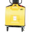 Narrow Mast Semi-Electric Stacker with Fixed Forks, Forks Raise up to 118" SLNM-118-FF g
