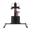 Narrow Mast Stackers with Powered Drive and Powered Lift, 62"H b
