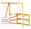 Mezzanine Safety Gate P/N: MEZZ-KD-88T-93D c