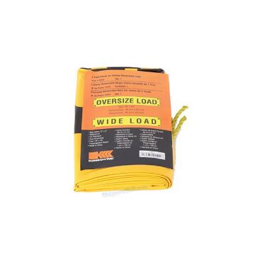 Wide Load/Oversized Load Banner Size: 18" x 84" MFG P/N: 9124 18" x 84" Wide Load/Oversized Load Banner - P/N: 9124