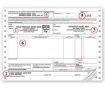 Bills Of Lading, Continuous, Small Format - 8-1/2" X 7" 3 Ply - DF13862-3