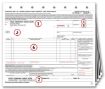 Bills of Lading, Carbon, Small Format, Available in 3, 4 or 5 Part Forms R1200