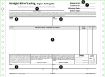 Bill of lading Short Form 9.5 X 7" P/N: BLCC004-C numbered 