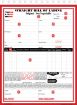 Bill of lading for hazardous materials and 3rd party freight bill to section. Snap-set format, BLSNPH002 illustrated