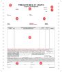 Bills of Lading, 3 or 4 Ply - BLCC1365-C3 - BLCC1365-C4