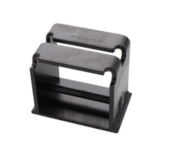 Sliding Winch With Flat Hook Receiver, E-Coat 3608FHR - Sliding Winch With Flat Hook Receiver, E-Coat