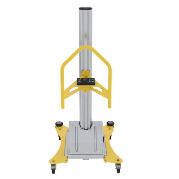 Aluminum 24V DC Stretch Wrap Machine 72 Inch Maximum Wrap Length Yellow P/N: PEL-88A-D3-SWA c Stretch Wrap Machine 72 Inch Maximum Wrap Length Yellow P/N: PEL-88A-D3-SWA c