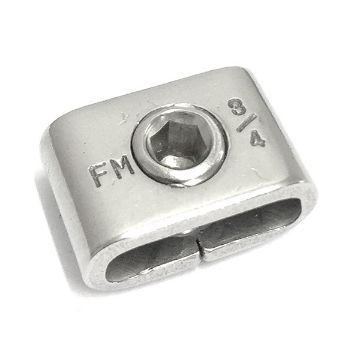 Show details for Screw Buckles 100 pc. Box, SS 304, 3/4" X 0.079 Screw Buckles 100 pc. Box, SS 304, 3/4" X 0.079