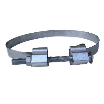 Show details for SS Mounting KIT (Bolt clamp + banding) - 1 1/4" W X 0.044 SS Mounting KIT (Bolt clamp + banding) - 1 1/4" W X 0.044
