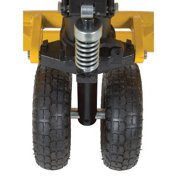 Steel All-Terrain Pallet Truck 48" Fork Length 2000 Lb. Capacity Yellow 70 Steel All-Terrain Pallet Truck  - ALL-T-2-48