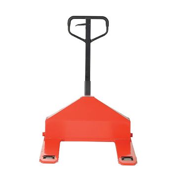 Steel Super Low Pallet Truck 63-1/2" x 33" x 44" 2200 Lb. Capacity Red 30 Steel Super Low Pallet Truck - PM2-3344-SLP